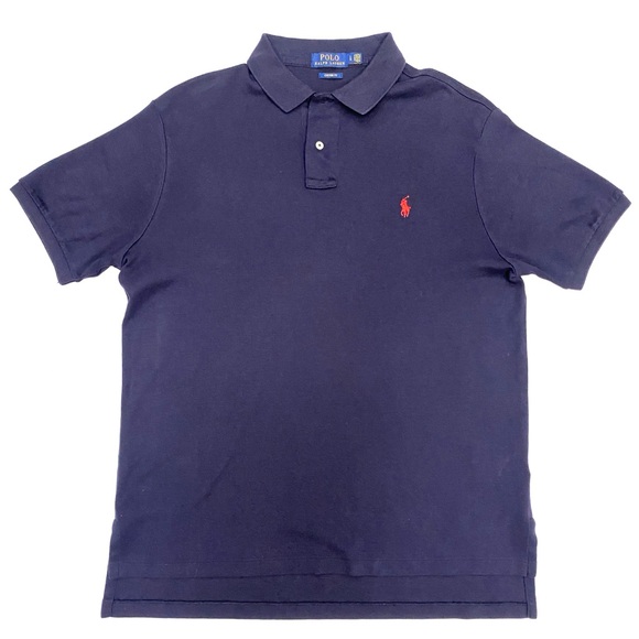 Polo By Ralph Lauren Men's Custom Fit Short Sleeve Polo Shirt - Picture 2 of 5
